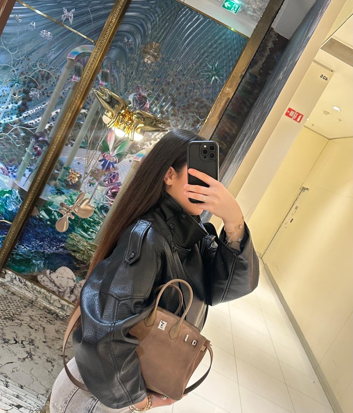 Perfecto effet cuir noir