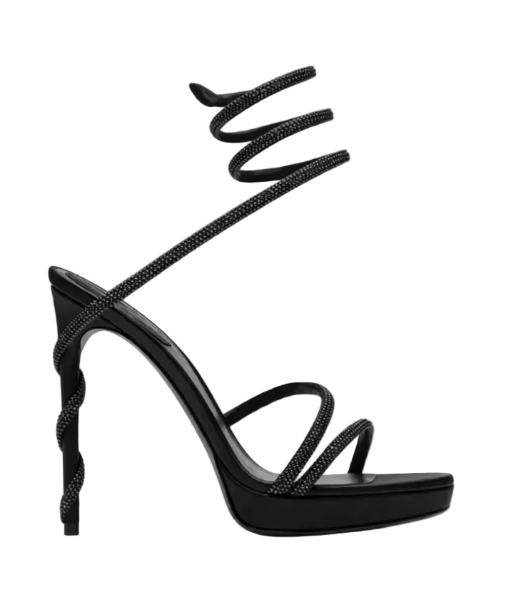 MILA SNAKE BLACK