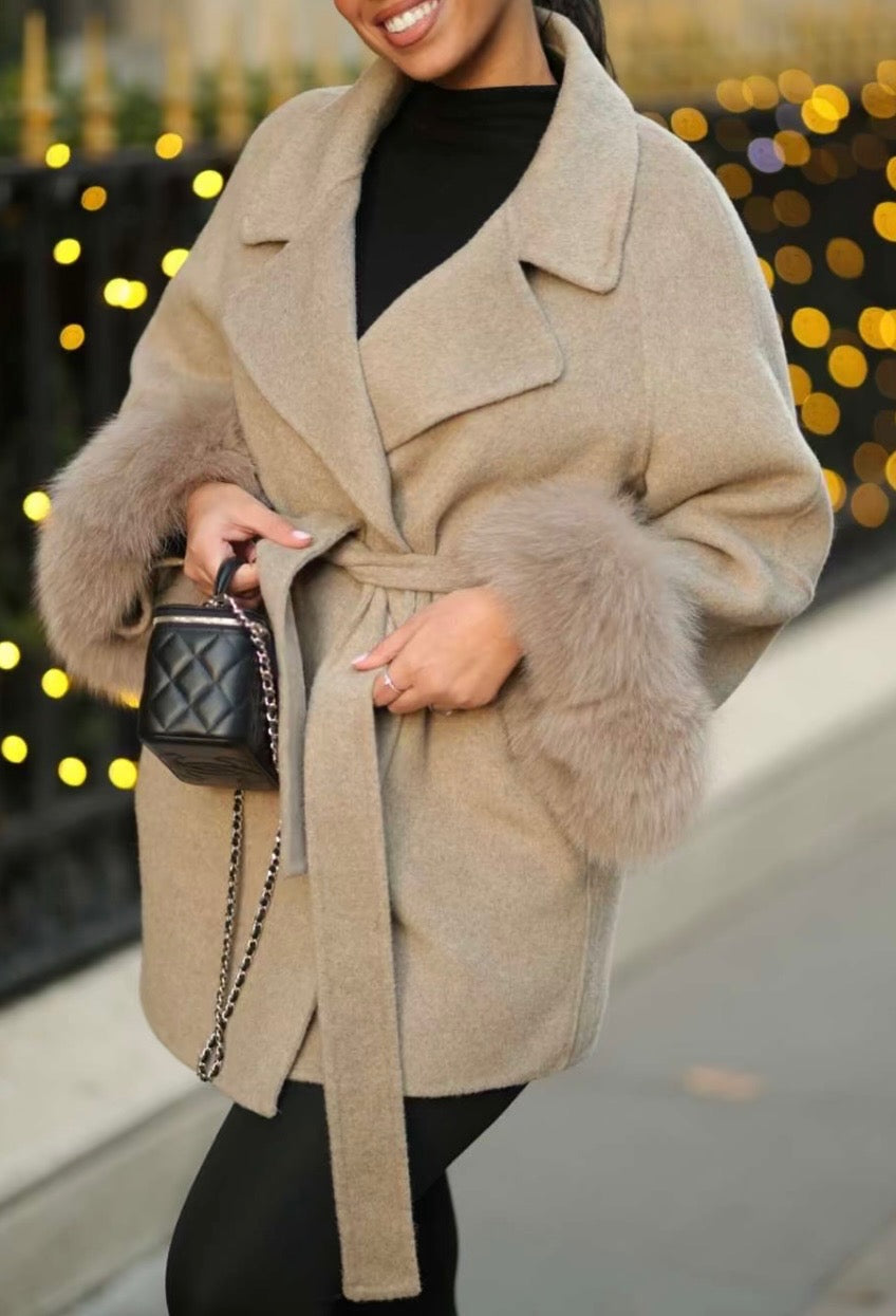 Wool Luxe Coat – Fourrure de Renard